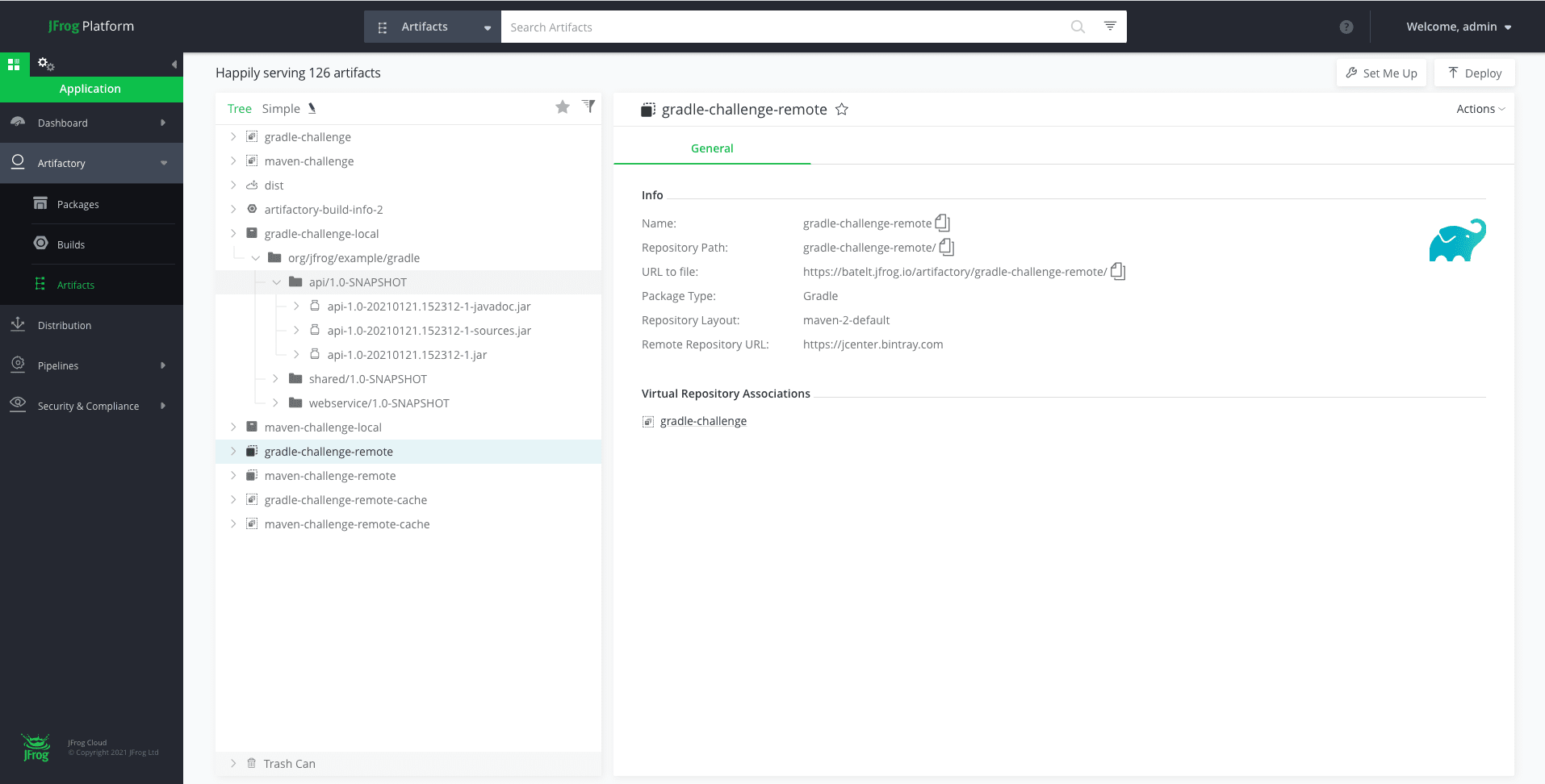 View your repository - gradle