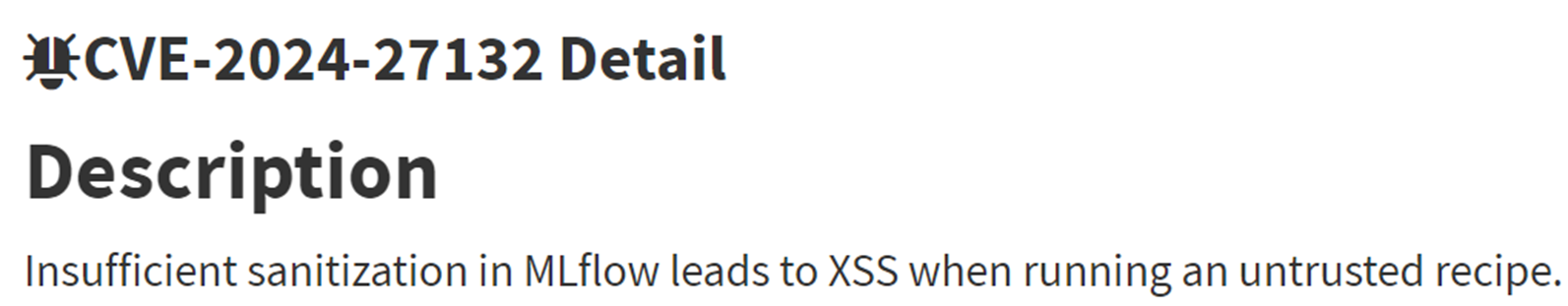 Figure 22. CVE-2024-27132 XSS vulnerability