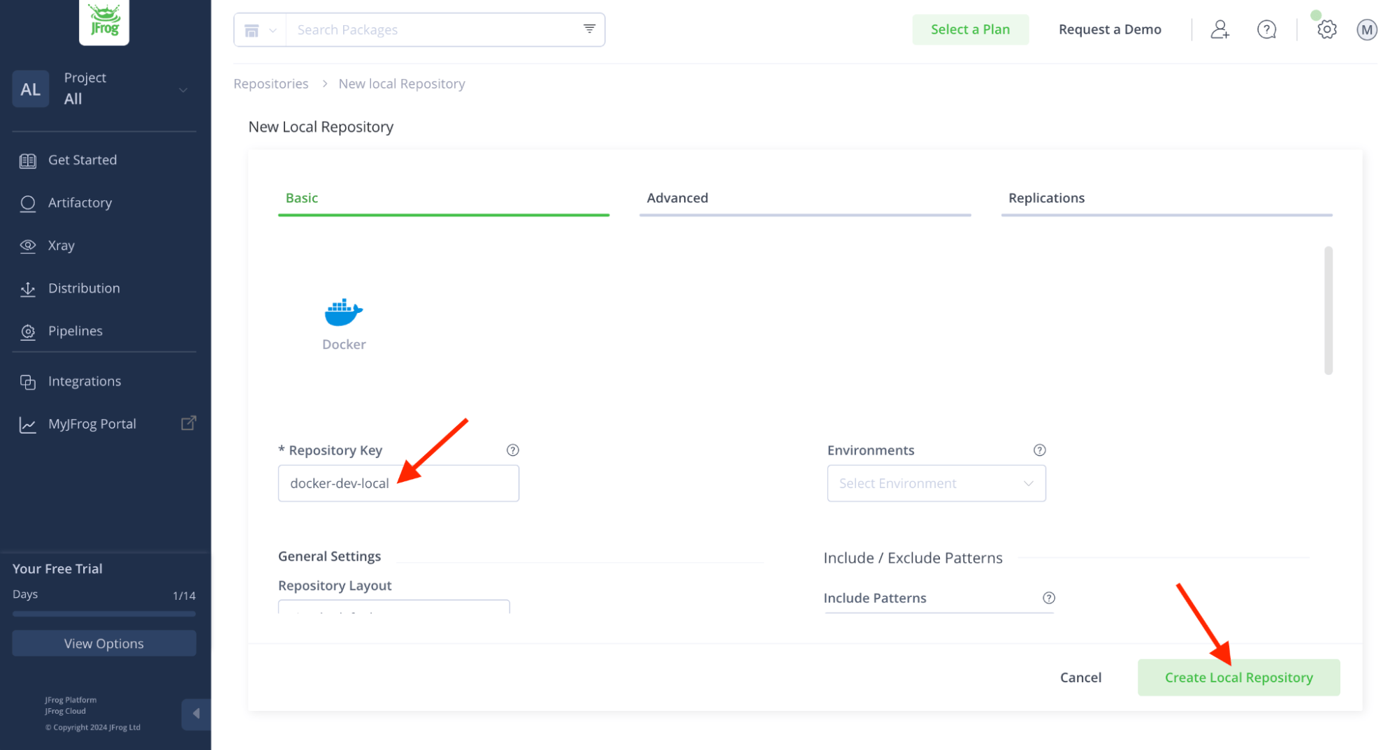 Step 3 - Add remote Docker repository