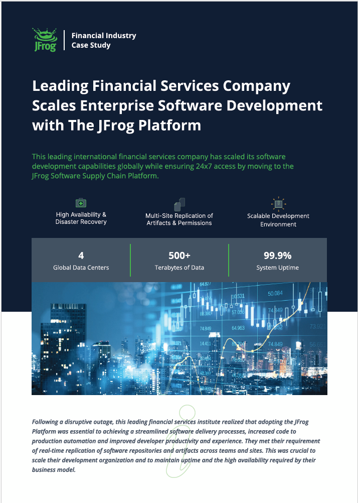 Financial Services Case Study PDF Thumbnail