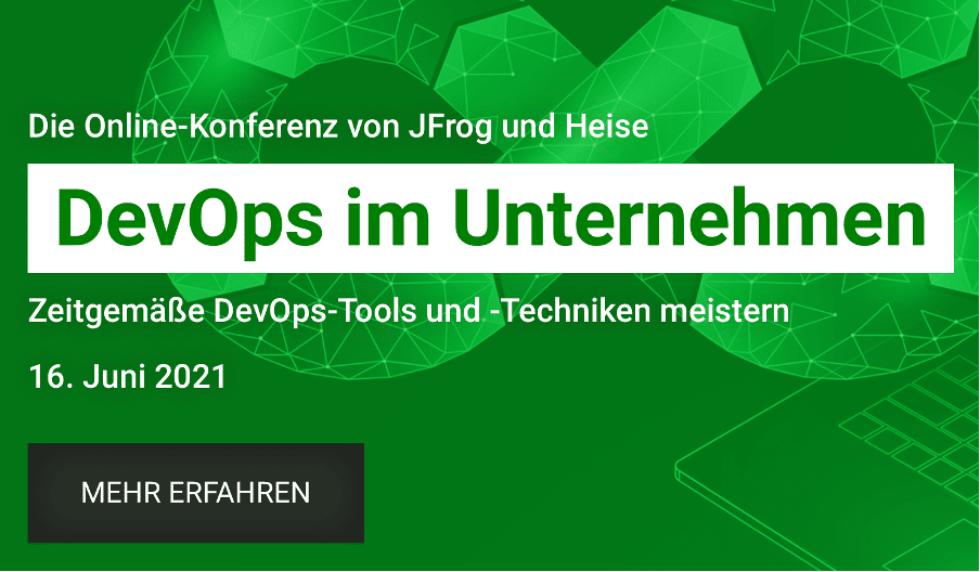 Heise & JFrog: DevOps im Unternehmen